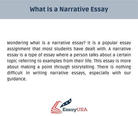 how long is a narrative essay: The elusive length of narrative essays