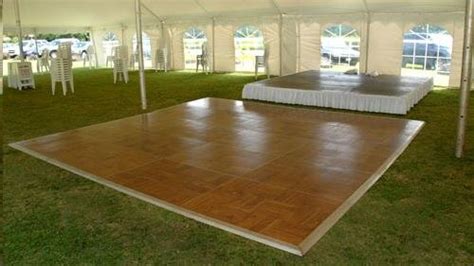 how much is a dance floor rental when considering the size and location