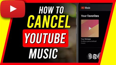 how to cancel youtube music subscription without any fees